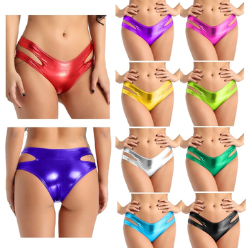 Women's Wetlook Sexy Panties / Original Low Rise Briefs / Female Erotic Lingerie - EVE's SECRETS
